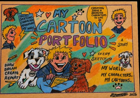 My Cartoon World: Ryan, Angel & Teddy